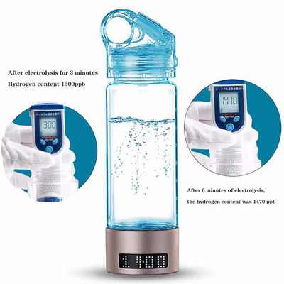 Good price Sehat Portable Hydrogen Generator Botol Air 400ml Pembersih Kaya untuk Rumah Perjalanan Luar Ruang Latihan Kantor Hadiah on line