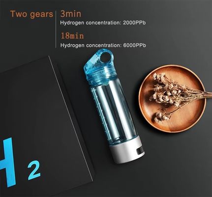 Good price Popular Portable Swift H2O Botol Ionizer Dupont SPE Membran Hidrogen Kaya Air Elektrolisis Generator 325ml 2000ppb on line