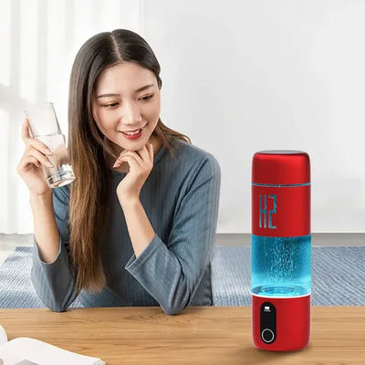 Harga yang bagus Disesuaikan SPE PEM Botol Air Hidrogen Mudah Bersih Dengan Laser Printing Logo on line