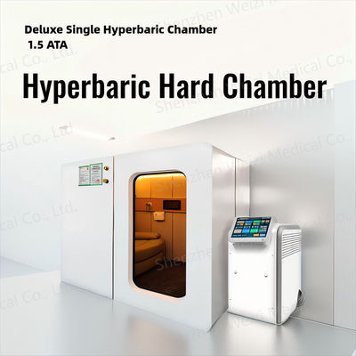 Harga yang bagus Memperkuat Kekebalan Hyperbaric Hard Chamber 2000mm*1200mm*1900mm Efisiensi Tinggi on line